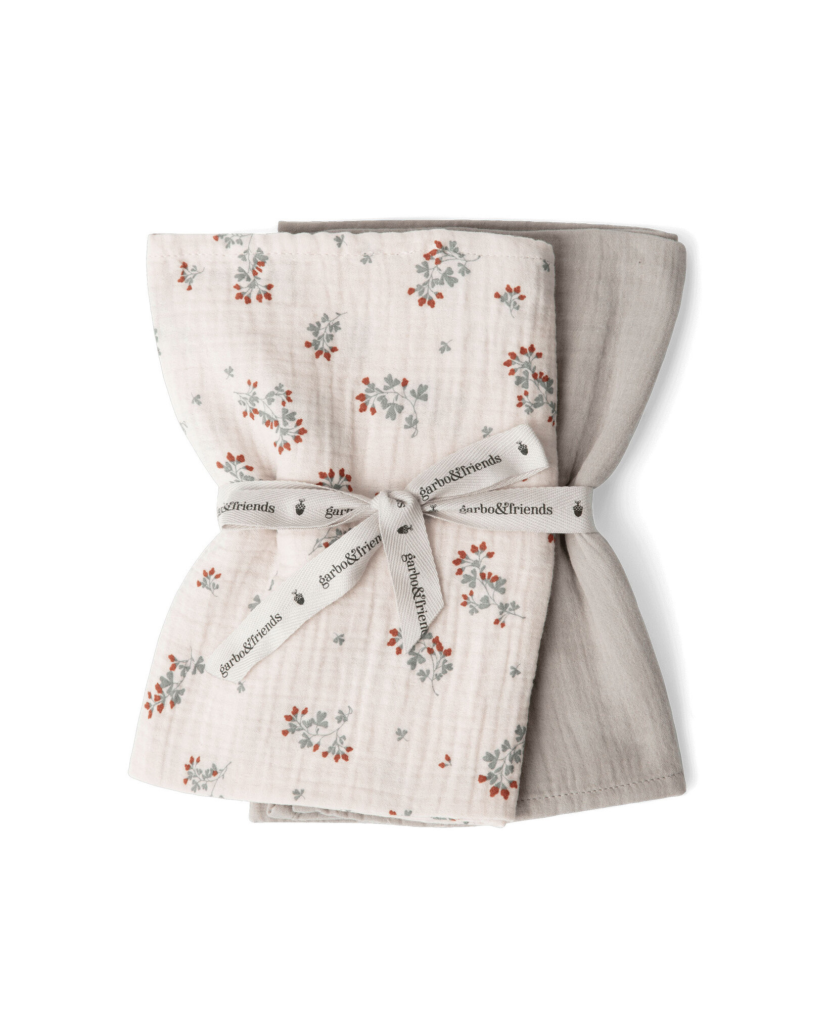 Garbo Friends Muslin cloths clover (2 pieces) Ziloen