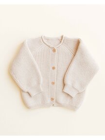 Hvid Cardigan Inga - cream