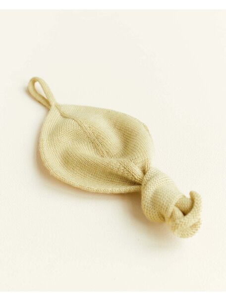 Hvid Titi comforter - light yellow