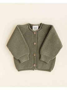 Hvid Cardigan Inga - artichoke