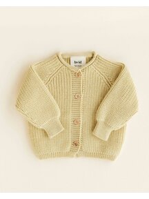 Hvid Cardigan Inga - light yellow