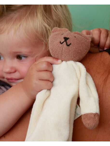 Nanchen Natur Nuckel cuddle cloth - hare