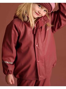 Celavi 2-Piece Rain Suit - dusty ceder