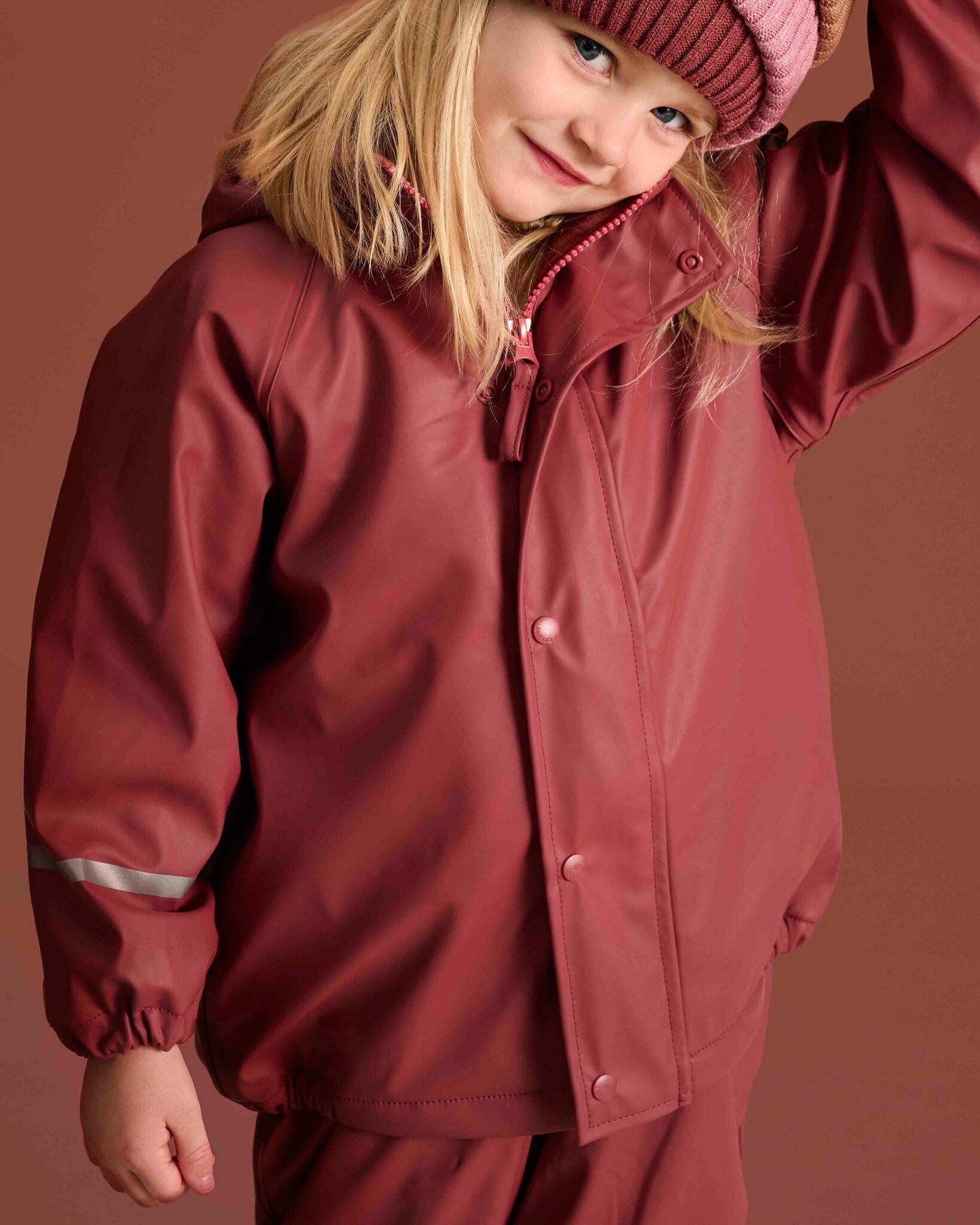 Celavi Rain Suit Apple Cinnamon Aop main image 1