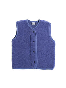 Alwero Children's vest TYB wool plush - amethyst