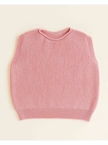 Hvid Cardigan Harvey - bubblegum