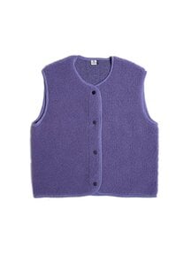 Alwero Women's woolen vest TYB - amethyst