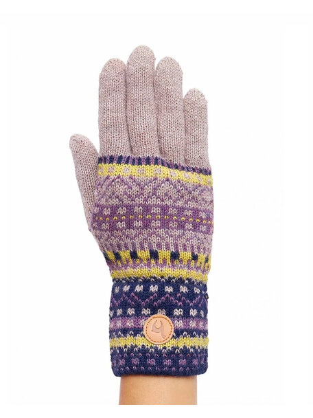 Apu Kuntur Gloves from alpaca wool - Dilaya