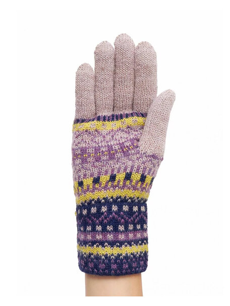 Apu Kuntur Gloves from alpaca wool - Dilaya