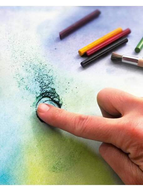 Seccorell Pigment sticks 8 colours - scola