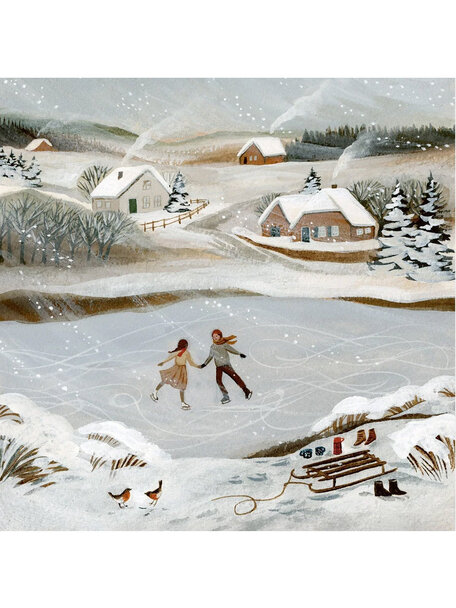 Robin Pieterse Folded card - Rosy cheeks