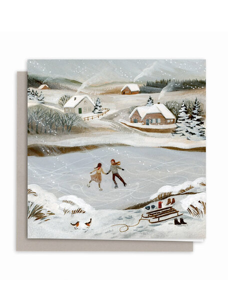 Robin Pieterse Folded card - Rosy cheeks