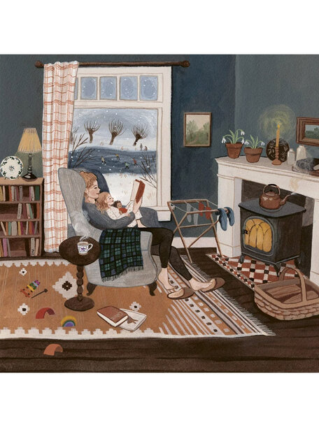 Robin Pieterse Folded card - snow day