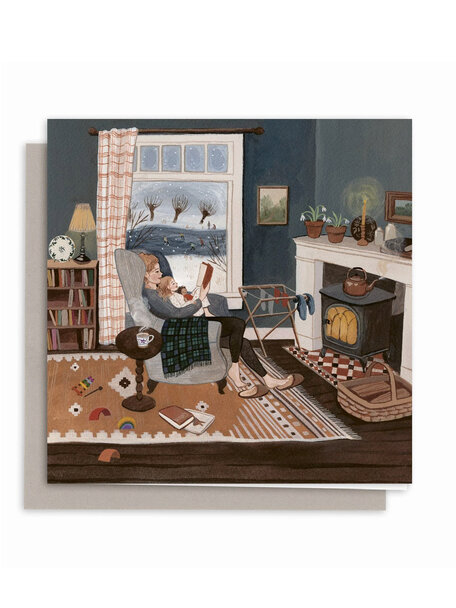 Robin Pieterse Folded card - snow day