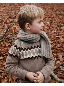 Serendipity Alpaca sweater - pebble