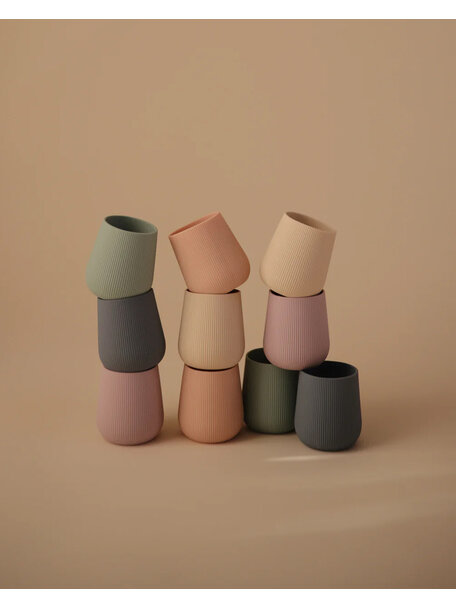 Mushie Starter cup - shifting sand