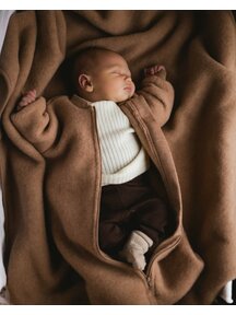 Unaduna X Engel Sleeping bag merino wool fleece - semla