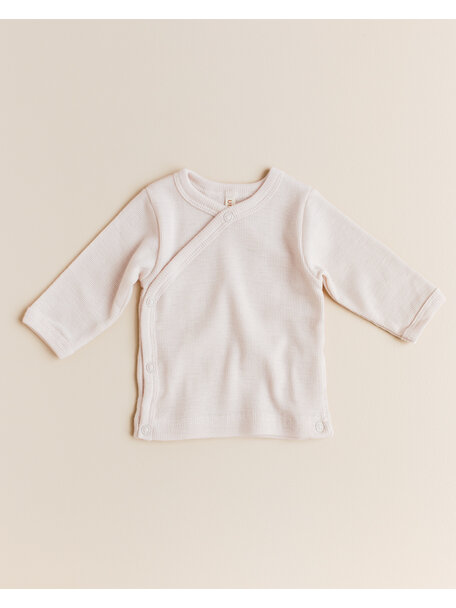 Unaduna Baby wrap-around cardigan wool - mazarin - Copy