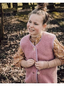 Alwero Children's vest PO - venetian pink