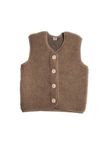 Alwero Children's vest PO - teddy brown