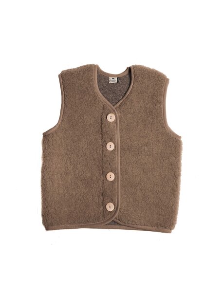 Alwero Children's vest PO - teddy brown