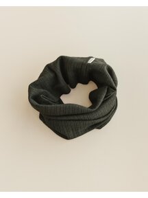 Unaduna Loop scarf rib wool/silk - wakame