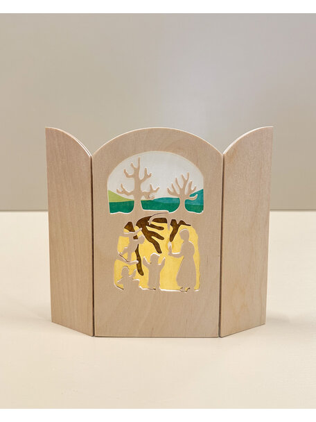 Ostheimer Triptych Silhouette - Root Children