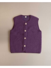 Alwero Women's wool vest PO - french violet