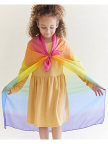 Sarah's Silks Play cloth silk - rainbow