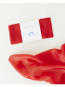 Sarah's Silks Play cloth mini silk - red