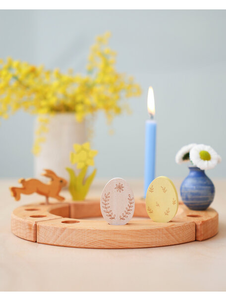 Grimm's Set of 2 Easter decorative figures - ornamental eggs