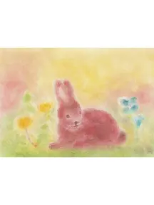 Postcard - little bunny