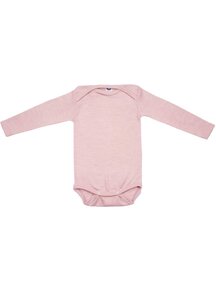 Cosilana Baby body wool/silk - rose mottled