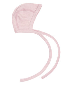Cosilana Baby Bonnet Wool/Silk - rose mottled