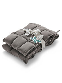 Cocoon Company Bed bumper junior bed - dusted brown