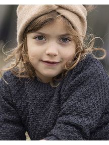 Disana Aran sweater - anthracite
