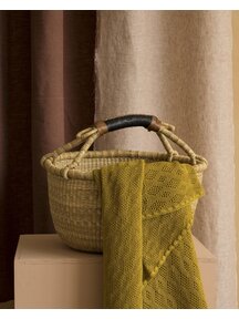 Fair Trade Handwoven Basket 35-40cm diameter