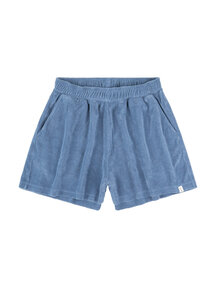 Matona Women's shorts terry - dusk blue