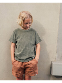 Matona Children's  t-shirt  terry - olive