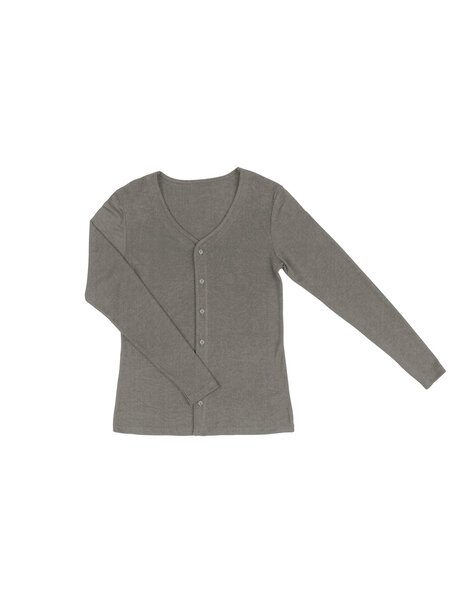 Joha Women's cardigan wool/silk - sesame