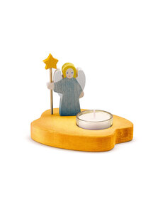 Ostheimer Candle holder with angel - blue