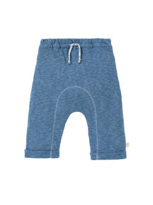 Disana Summer trousers linen/cotton - taubenblau