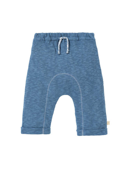 Disana Summer trousers linen/cotton - taubenblau