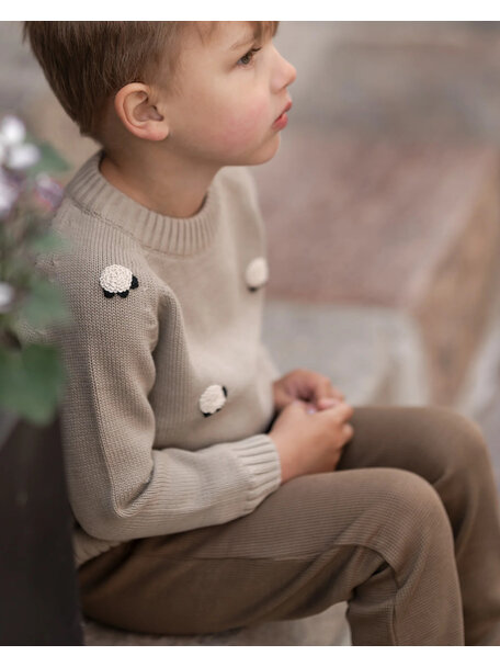 Hanevild Children's sweater Lars with sheep