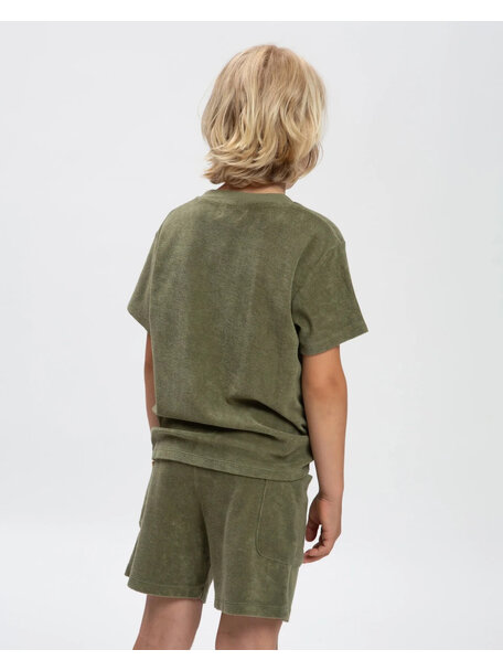 Matona Children's  t-shirt  terry - olive