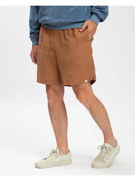 Matona Men's shorts linen - coffee