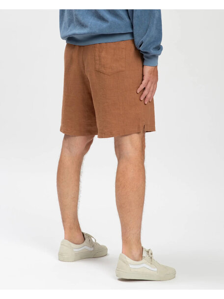 Matona Men's shorts linen - coffee