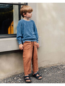 Matona Children's pants linen - coffee