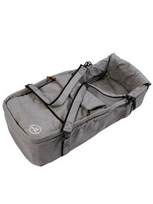Naturkind Baby stroller Lux Evo mottled grey - seat unit including carry cot