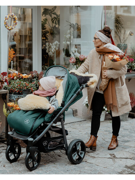 Naturkind Baby stroller Lux Evo mottled grey - seat unit